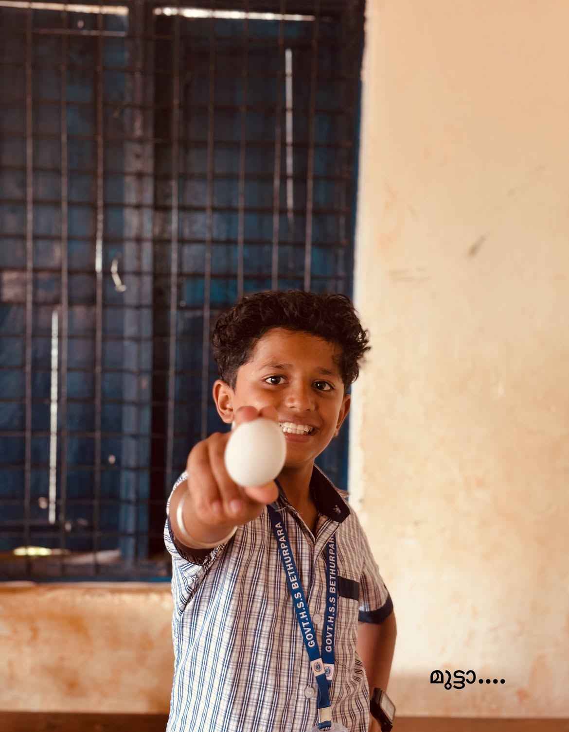 Happy student
